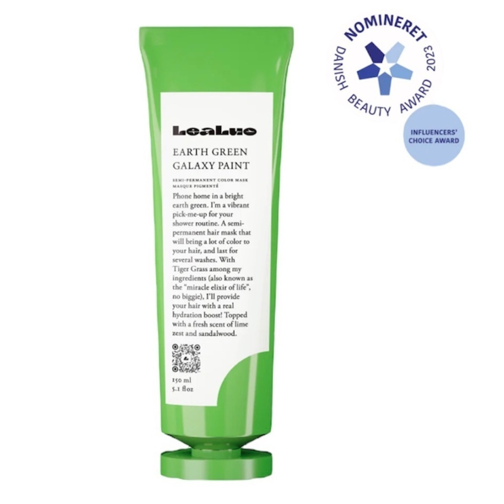 LeaLuo Earth Green Lime Zest Scented Galaxy Paint Semi-Permanent Color Mask